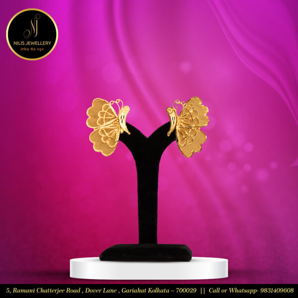Butterfly Motif Handcrafted Earring