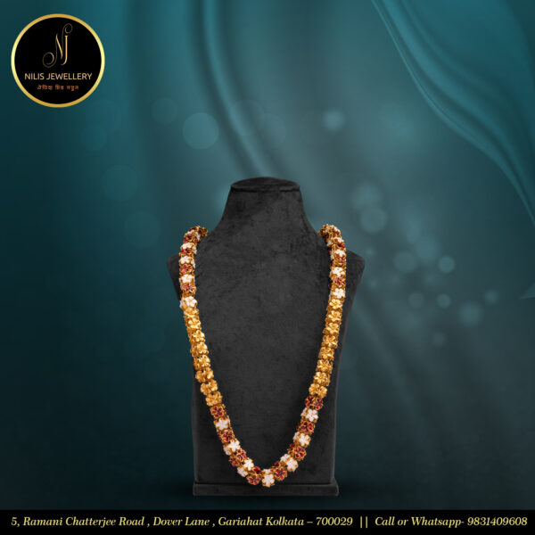 MOP Chain – Mother of Pearl Necklace in 1.5 gm Gold Polish