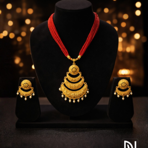 Nilis Jewellery – Trinayani Kaan Bali Layered Pendant Set