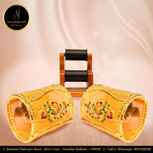 Glass Chur with Meenakari Work