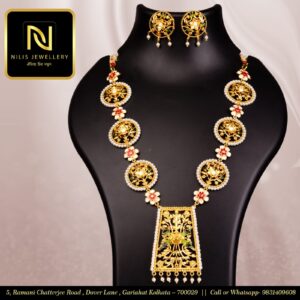 Long Sitahaar With Minakari and Pearl Work