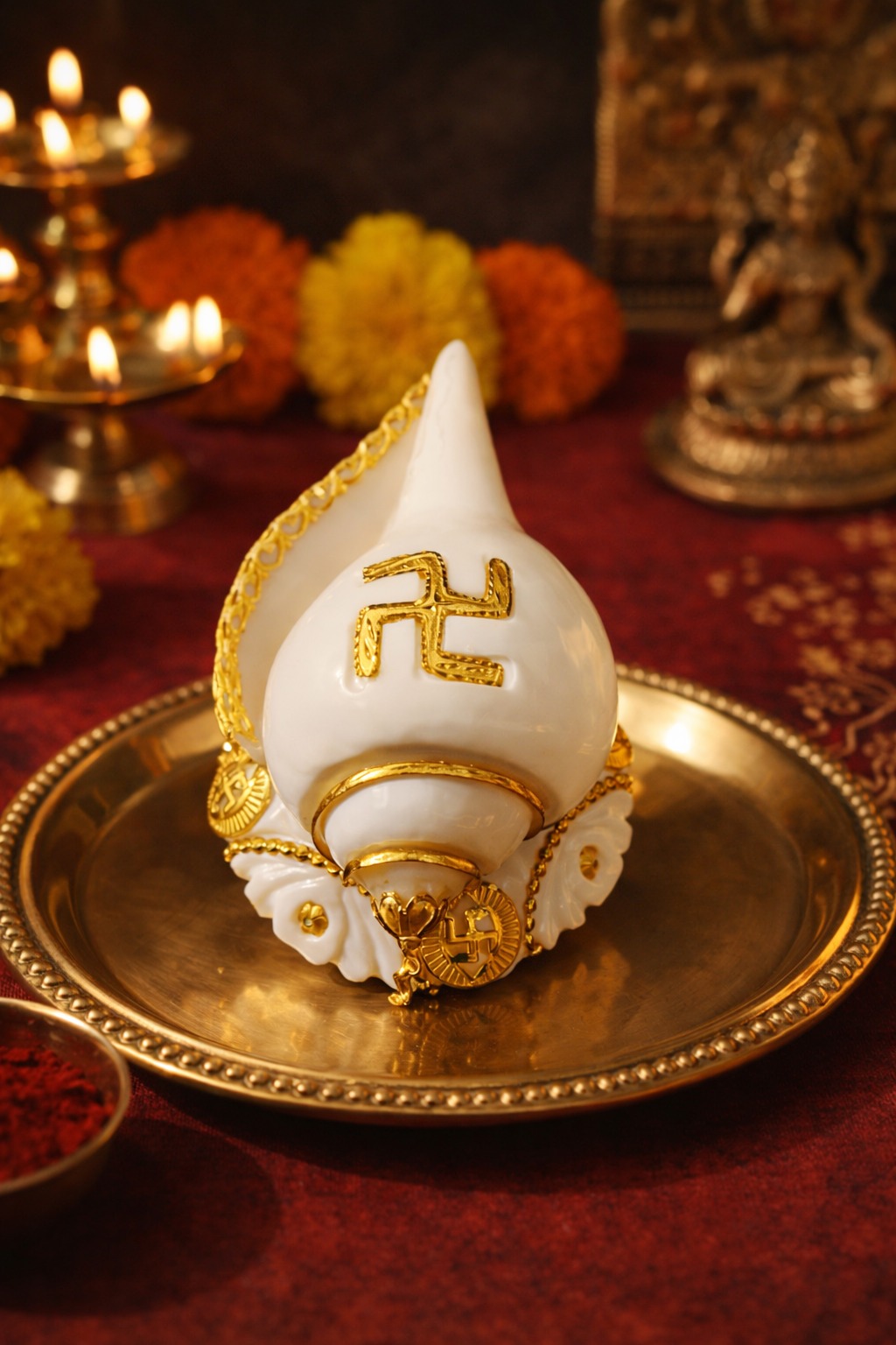 Jawl Sonkho with Saankh Stand