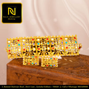 Multicolor Meena Pearl Galabandh (Heavy Choker) – Nilis Exclusive