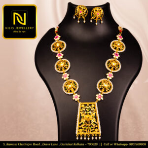 Long Sitahaar With Minakari and Pearl Work