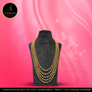 5 Lahari Necklace – Chila Cut Design | 1.5 gm Polish