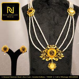 3-Line Traditional Lohori Set – Guinea Style | 1.5 gm Polish