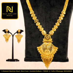 Exclusive Ranihaar Designer Set with Earrings – Dubai Long Style