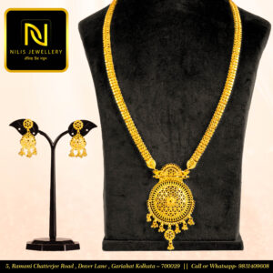 Dubai Collection Set – Pure Forming Gold with Pendant & Earrings