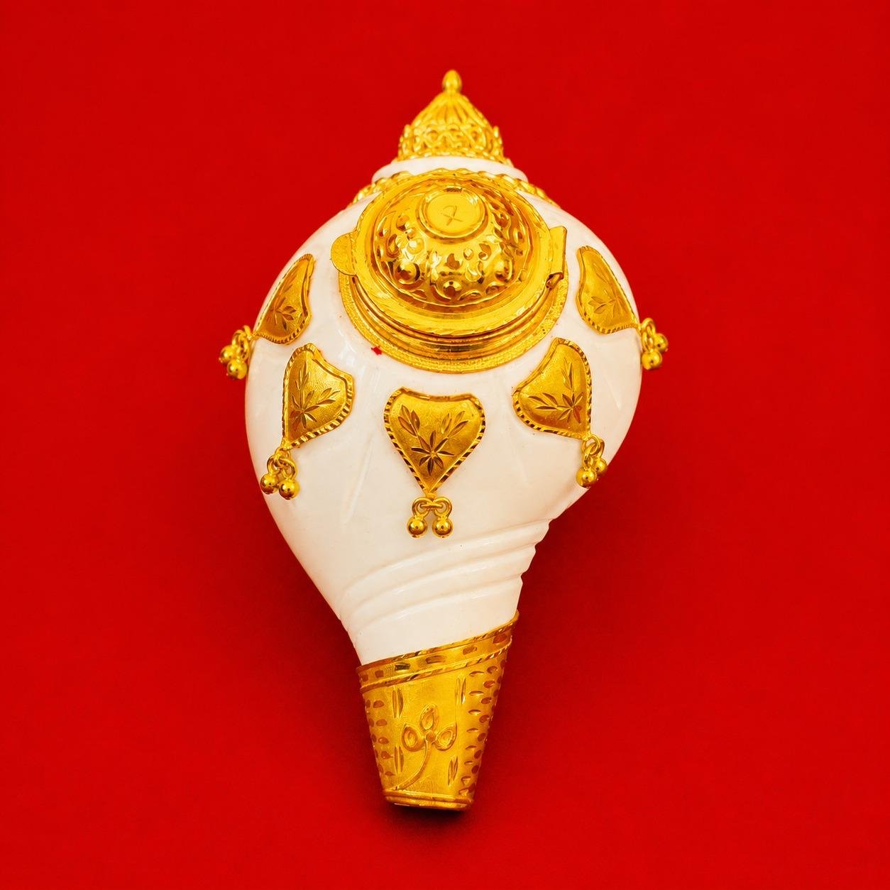 Srilankan Jal Sankhya Opor Sindoor Kouto – Handmade - #53 - Image 2