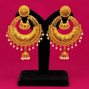 Heavy Kanbali Jumka – Premium Pearl Jumka -#51