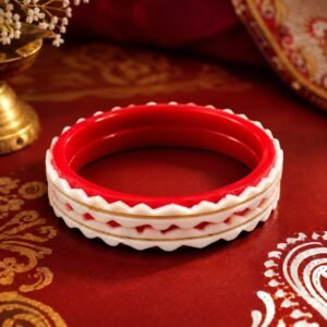 Love Designer Sakha with Pola – Elegant Bengali Traditional Bangle -#28