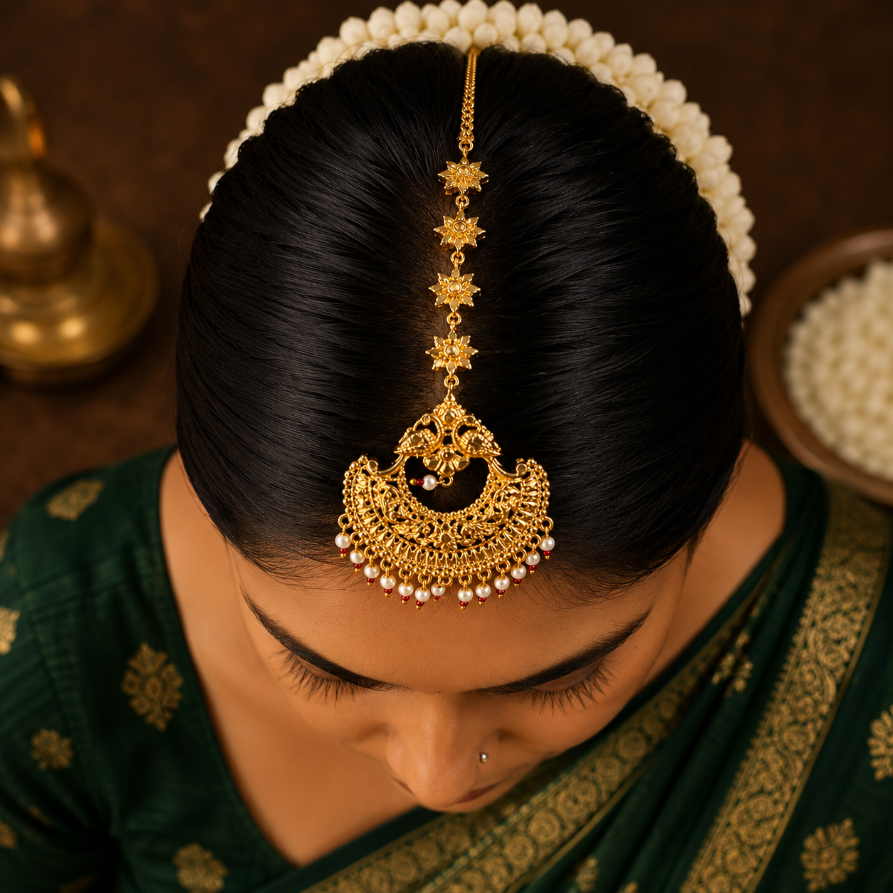 1.5 GM Pearl Designer Tikli -#71 - Image 3