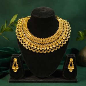 Chaura Chatai Heavy Necklace Set -#78