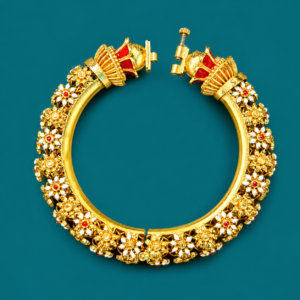 Siuli Antique Bala Thik with Khilan & Mine – Traditional Designer Jewellery - #21