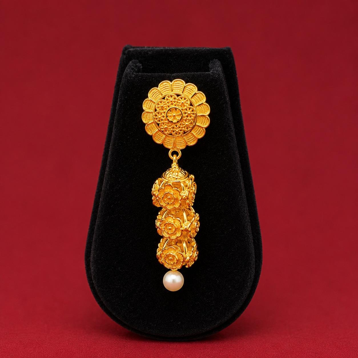 36-Inch Designer Mof Chain – Golap Pearl Design -#35 - Image 2