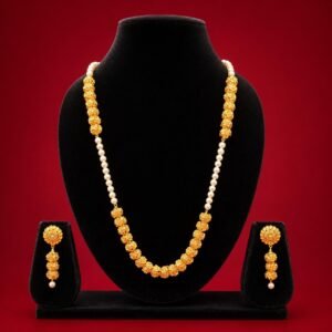 36-Inch Designer Mof Chain – Golap Pearl Design -#35