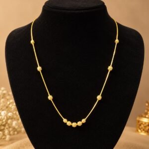 1.5 GM Designer Golden Chain – 18 Inch #116
