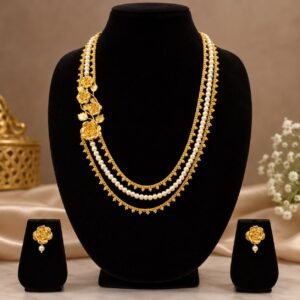 1.5 GM Pearl Lohari Set – Handcrafted Sabeki Design - #170