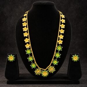 1.5 GM Meena Long U-Set – Nilis Jewellery - #155